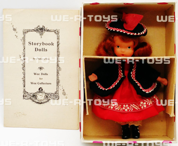 Nancy Ann Vintage 1930s One-Two Button My Shoe 5.5 Bisque Doll #123 USED