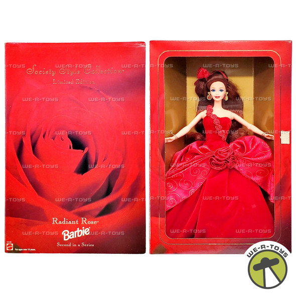 Radiant Rose Barbie Doll Society Style Collection 1996 Mattel 15140