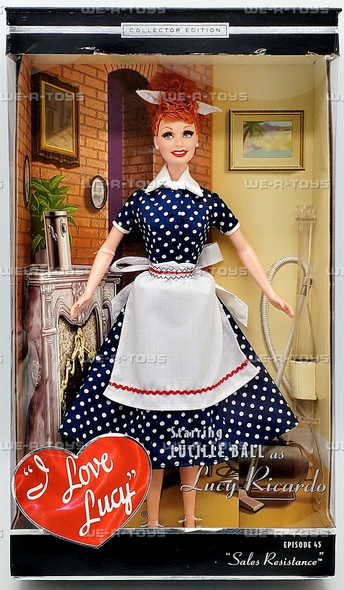I Love Lucy Episode 45 Sales Resistance Lucille Ball Collector Edition Doll 2004