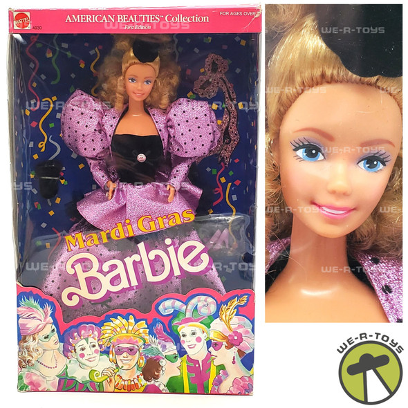Barbie Mardi Gras Doll Mattel 1987 No. 4930 NEW
