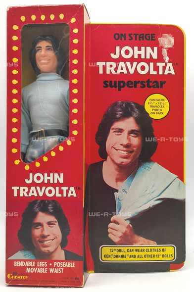John Travolta On Stage Superstar Poseable Doll Chemtoy Corporation 1977 No. 610