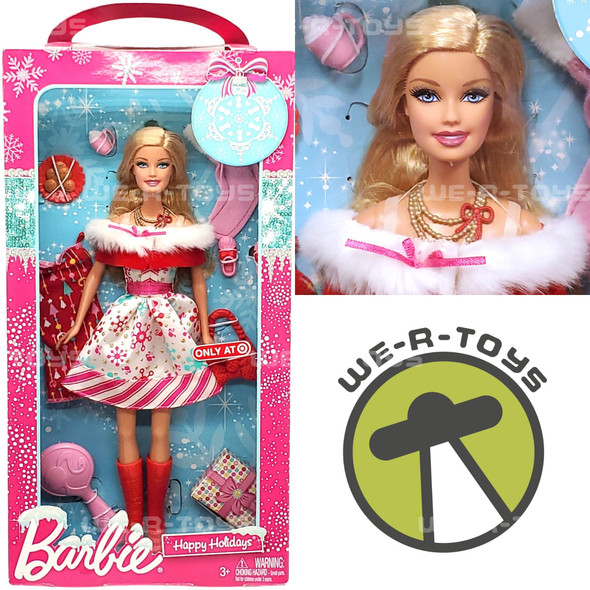 Barbie Happy Holidays Doll Target Exclusive Limited Edition 2011 Mattel V8930