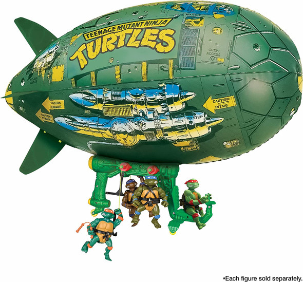 TMNT Turtle Blimp Wacky Attack Aircraft 2021 Playmates Toys