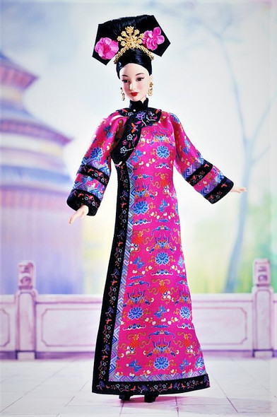 Dolls of the World Princess of China Barbie Doll 2001 Mattel 53368 