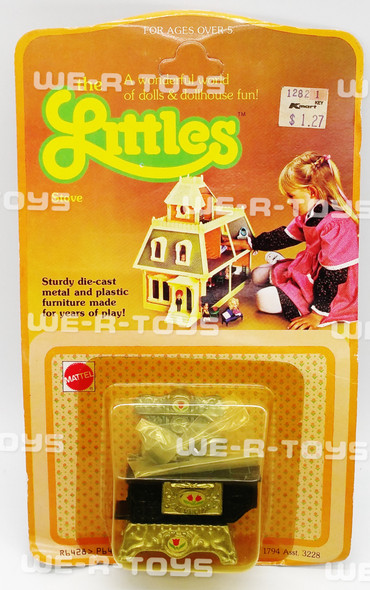 The Littles Stove Furniture Die-Cast & Plastic Mattel 1980 No. 1794 NEW