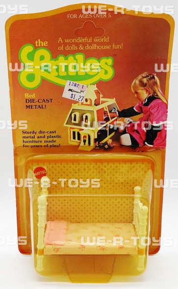 The Littles Bed Furniture Die-Cast & Plastic Mattel 1980 #3215 NEW