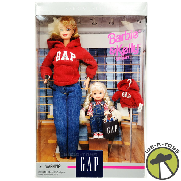 The Gap Barbie & Kelly Giftset Special Edition 1997 Mattel No.18547 NEW