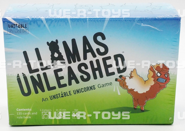 Unstable Games Llamas Unleashed An Unstable Unicorns Game 2019 NEW