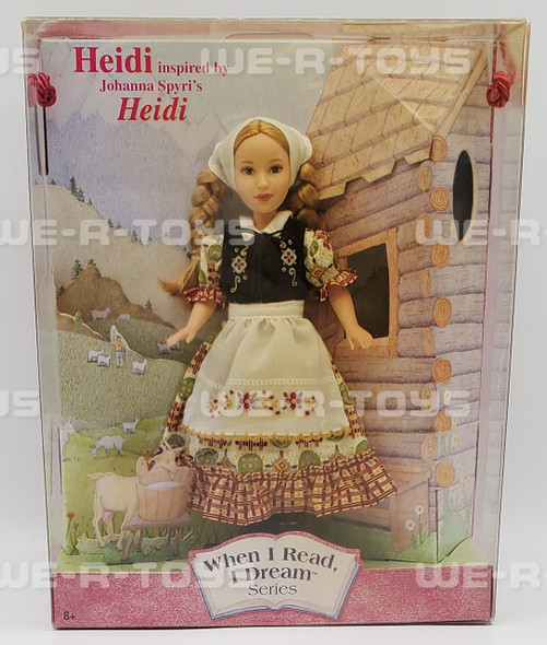 Timeless Treasures Johanna Spyri's Heidi Doll Mattel 2001 No. 52900 NRFB