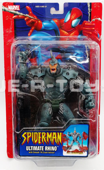  Marvel's Spider-Man Ultimate Rhino Action Figure Toy Biz 2004 #72024 NRFP 