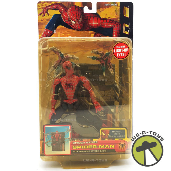 Marvel's Spider-Man 2 Spider-Sense Spider-Man Action Figure Toy Biz 2004