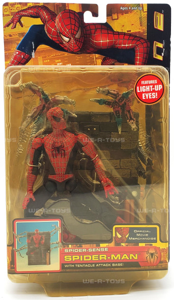 Marvel's Spider-Man 2 Spider-Sense Spider-Man Action Figure Toy Biz 2004