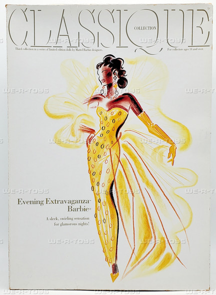 Classique Evening Extravaganza African American Barbie Doll 1993 Mattel 11638