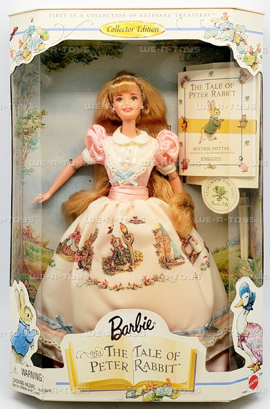 Barbie The Tale of Peter Rabbit Doll Collector Edition Doll 1997 Mattel 19360