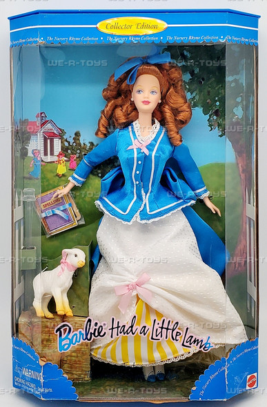 Barbie Had a Little Lamb The Nursery Rhyme Collection 1998 Mattel 21740