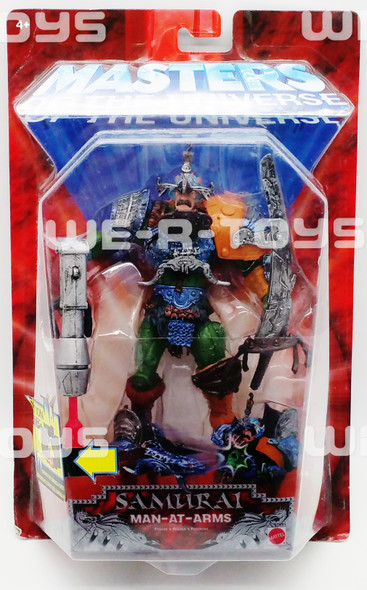MOTU Masters Of The Universe Samurai Man-At-Arms Action Figure 2002 Mattel 57595