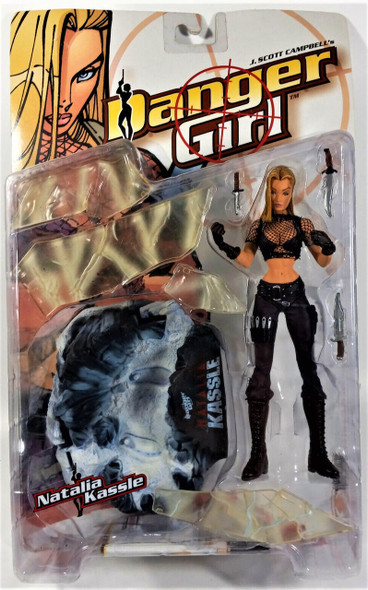 Danger Girl J. Scott Campbell's Danger Girl Natalia Kassle Action Figure McFarlane Toys 1999