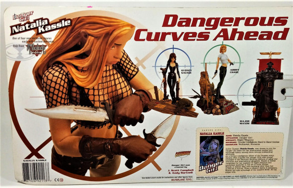 Danger Girl J. Scott Campbell's Danger Girl Natalia Kassle Action Figure McFarlane Toys 1999