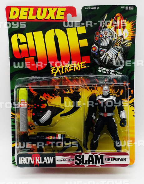 G.I. Joe Extreme Iron Klaw Action Figure Kenner 1995 No. 81208 NRFP