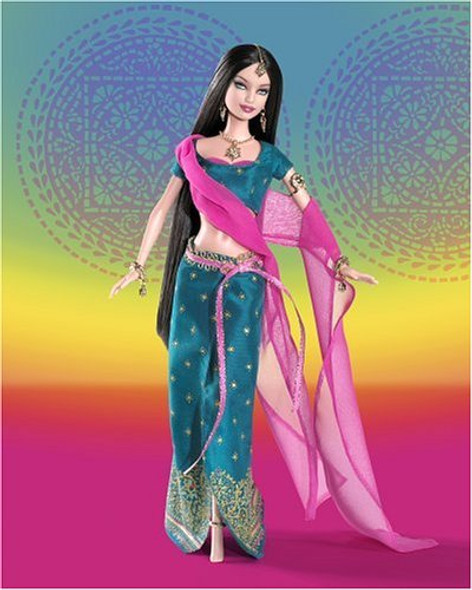 Diwali Barbie Festivals of the World Dolls of the World Pink Label Mattel J0946