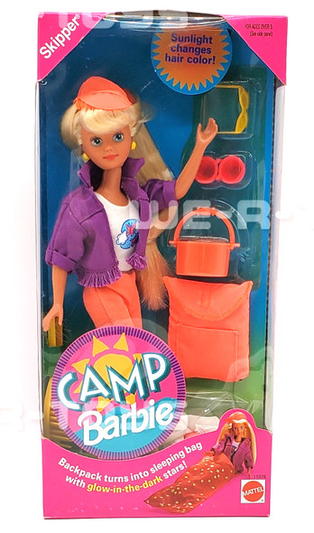 Barbie Camp Skipper Doll Mattel 1993 No. 11076 NRFB