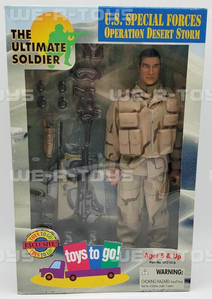 The Ultimate Soldier Operation Desert Storm Action Figure 1998 No. CP21018 NRFB