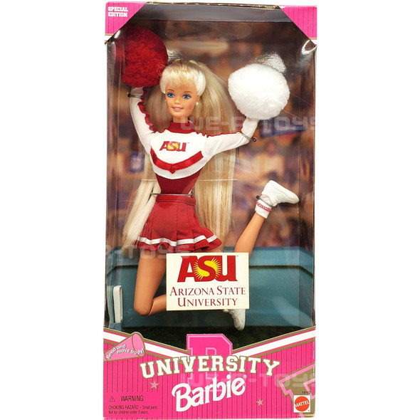 Barbie Arizona State University Cheerleader Doll Special Edition Mattel 19162