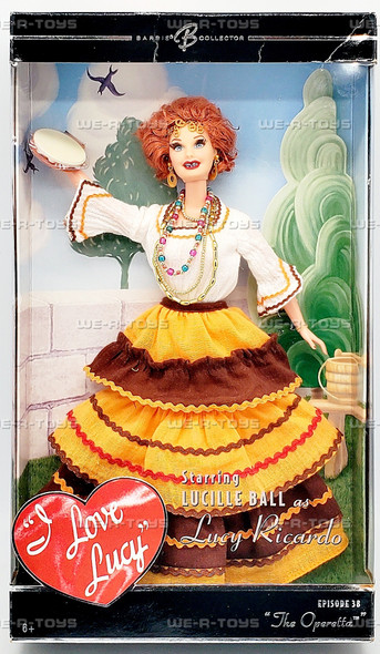 I Love Lucy Episode 38 The Operetta Barbie Collector Doll 2005 Mattel G8057