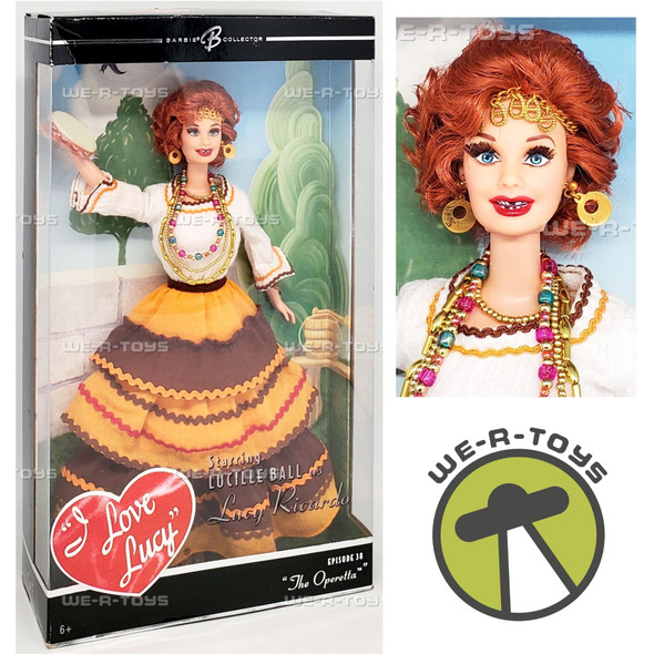 I Love Lucy Episode 38 The Operetta Barbie Collector Doll 2005 Mattel G8057