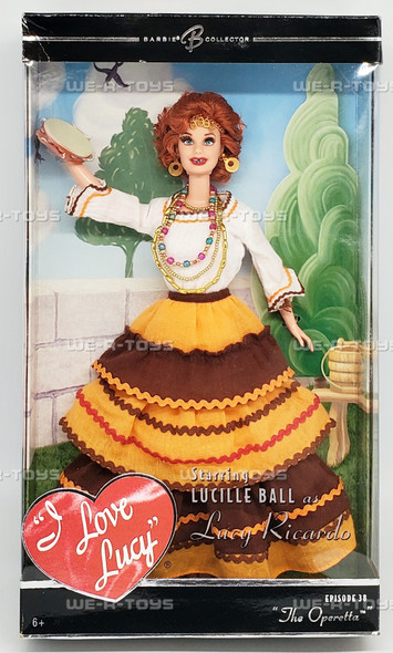 I Love Lucy Episode 38 The Operetta Barbie Collector Doll 2005 Mattel G8057