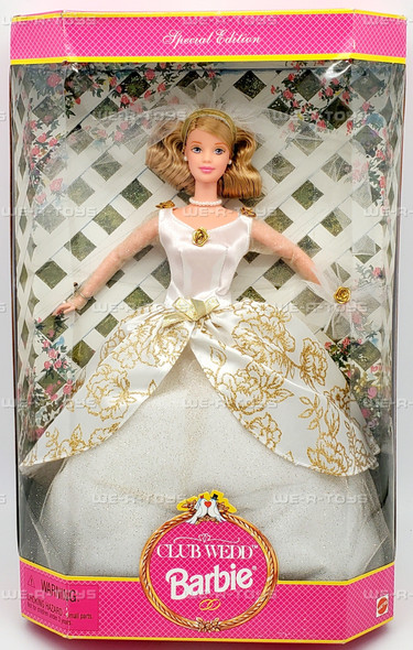 Club Wedd Barbie Doll 1997 Mattel 19717
