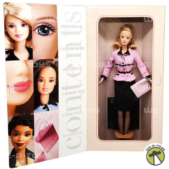 1998 Avon Representative Barbie Doll Blonde Mattel 22202