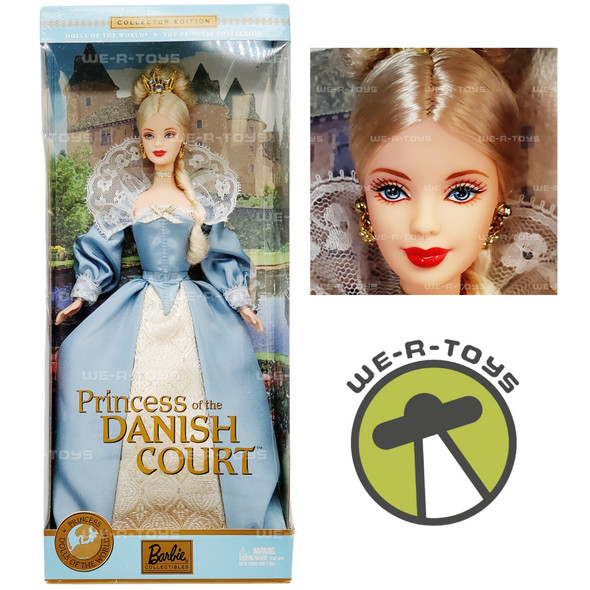Princess of the Danish Court Barbie Dolls of the World The Princess Collection