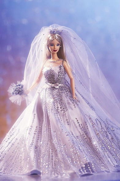 Millennium Bride Barbie Doll Limited Edition Platinum Label 1999 Mattel 24505