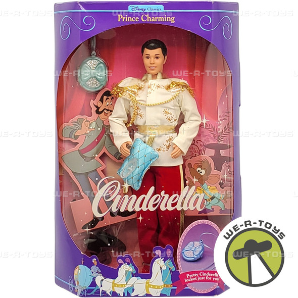 Disney Classics Cinderella Prince Charming Doll 1991 Mattel #1625
