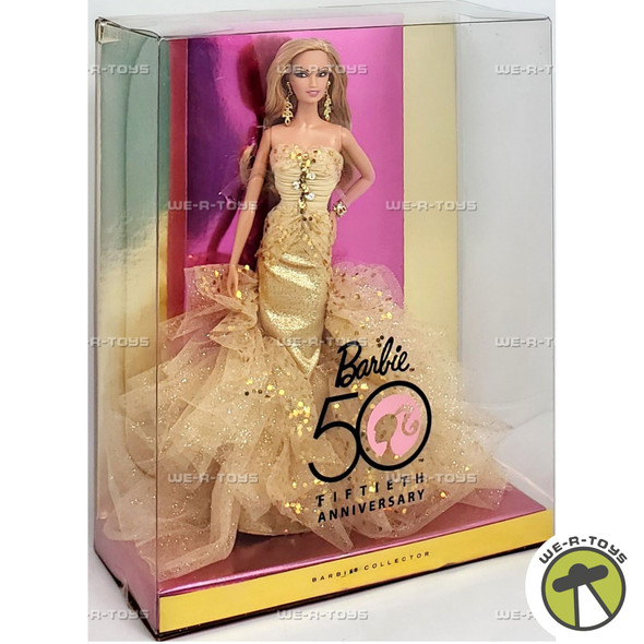 Barbie 50th Anniversary Glamour Doll 2008 Mattel N4981 NEW