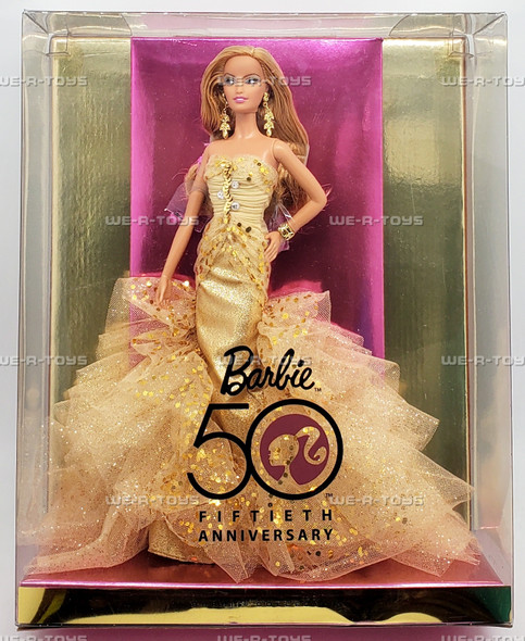 Barbie 50th Anniversary Glamour Doll 2008 Mattel N4981 NEW