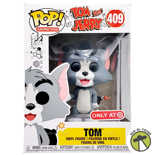 Funko POP Animation Tom and Jerry Tom with Bomb 409 Vinyl Figure