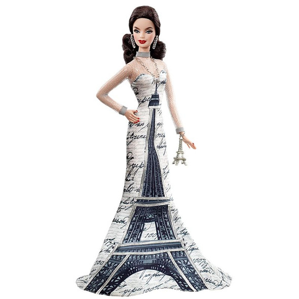 Big Ben Barbie Dolls of the World Landmark Collection Pink Label