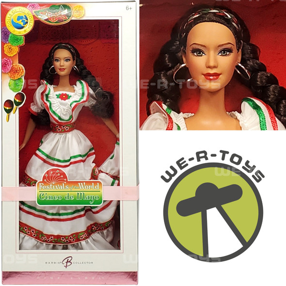 Cinco De Mayo Barbie Festivals of the World 2006 Mattel #K7921