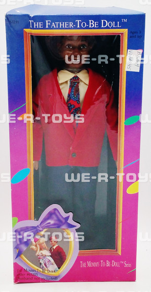 The Mommy To-Be Series The Father-To-Be Doll African American 1992 #61211 NEW