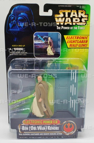 Star Wars POTF Ben (Obi-Wan) Kenobi Action Figure 92 Back 1984