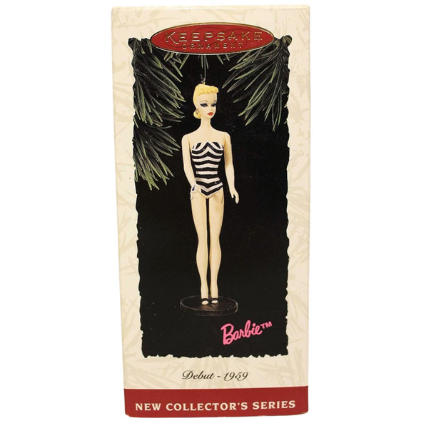 Hallmark Keepsake Barbie Debut 1959 Ornament QX500-6 First in the Series 1994