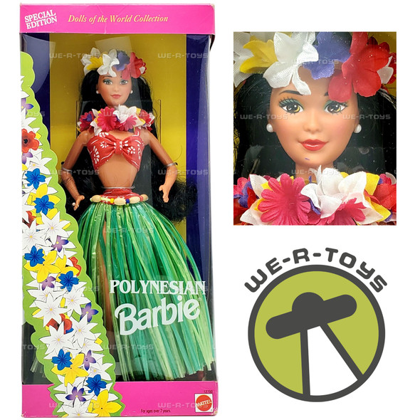 Polynesian Dolls of the World Barbie Doll 1994 Mattel 12700