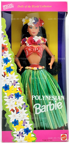 Polynesian Dolls of the World Barbie Doll 1994 Mattel 12700