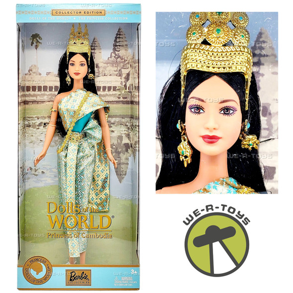 Princess of Cambodia Barbie Dolls of the World Doll 2003 Mattel B3460
