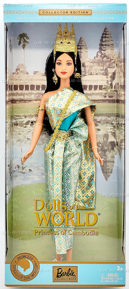Princess of Cambodia Barbie Dolls of the World Doll 2003 Mattel B3460