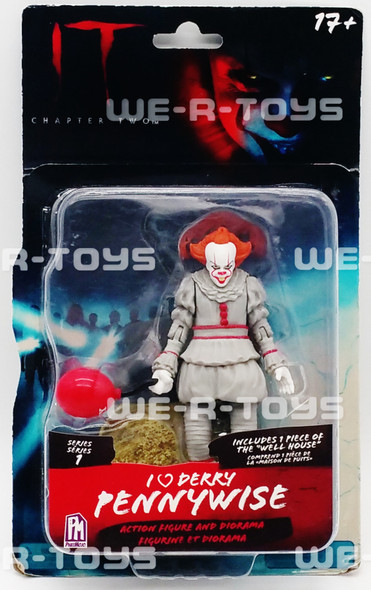 IT Chapter Two I Heart Derry Pennywise Action Figure PhatMojo 2019 #AF4602 NRFP