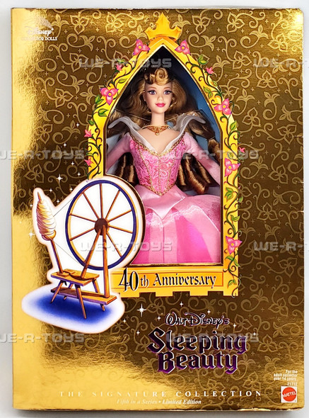 Disney Collector Sleeping Beauty Aurora Doll 40th Anniversary No. 21712 NRFB
