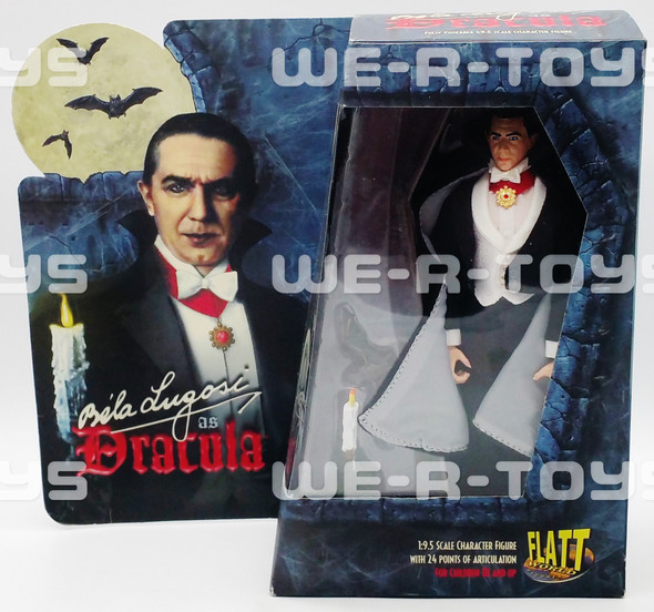Béla Lugosi as Dracula Action Figure Flatt World Figures 1998 NEW